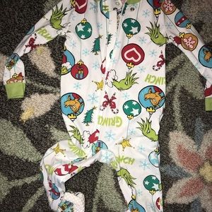 The Grinch onesie